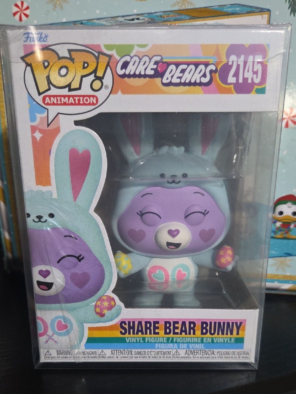 Funko Share Bear Bunny Pop! Vinyl - Purple & Light Blue